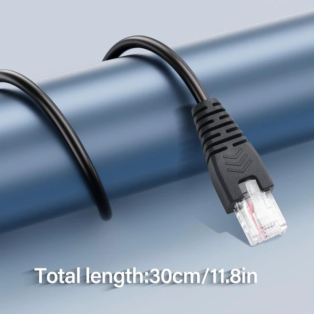 Alt view image 6 of 7 - SinLoon RJ45 Male to 3 Pin Screw Terminal Adapter Cable Solderless Connector Transmission Extension Signal (123)