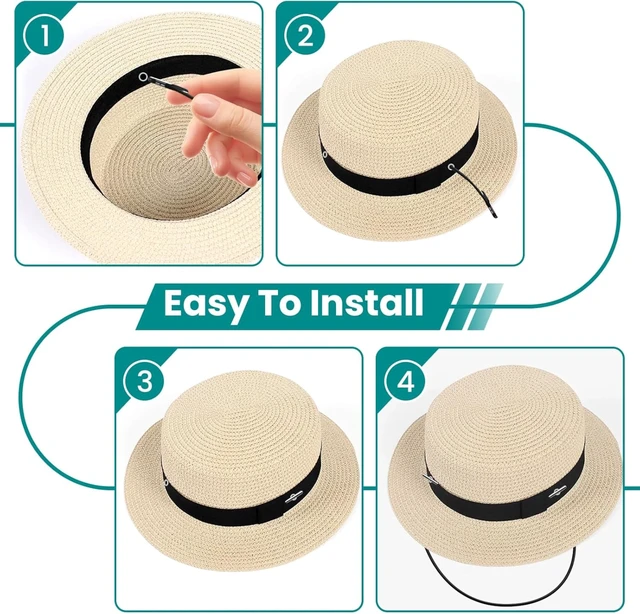 Alt view image 6 of 7 - 150Pcs 11.8 Inch Elastic Barbed Cords with Metal Ends, 3-Color