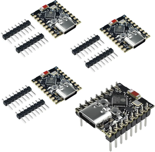 Main image of 4Pcs ESP32-C3 Super Mini Development Board, Integrated WiFi Bluetooth