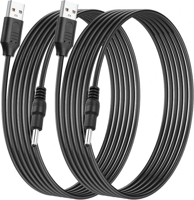 Main image of SinLoon USB to DC 3.5x1.35mm Power Cable 5V2A 10FT (3m) CCTV Camera Charging Cable for IP Cameras/LED Lights/Set-Top Boxes, Pure Copper Core