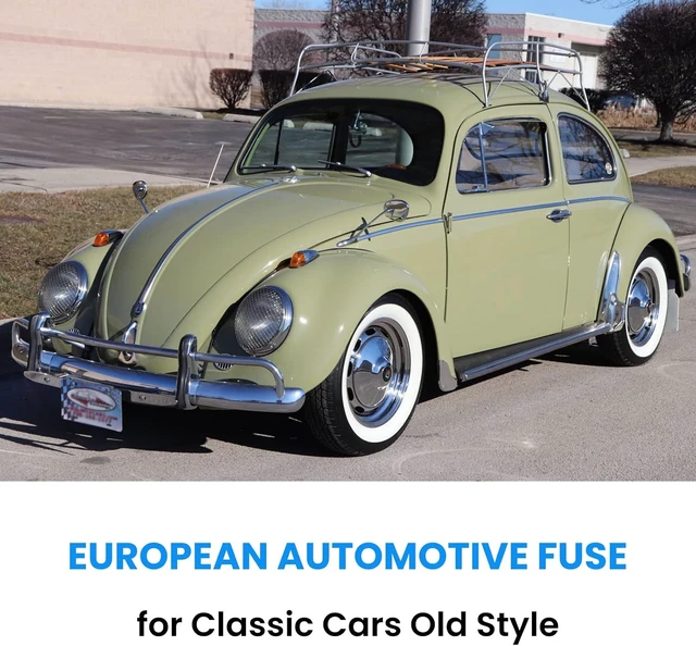 Alt view image 7 of 7 - 6 Types Torpedo Fuses Kit, European Classic Cars Old Style Fuses