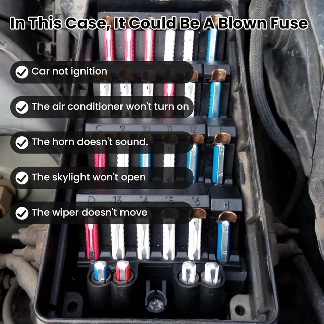 Alt view image 6 of 7 - 6 Types Torpedo Fuses Kit, European Classic Cars Old Style Fuses