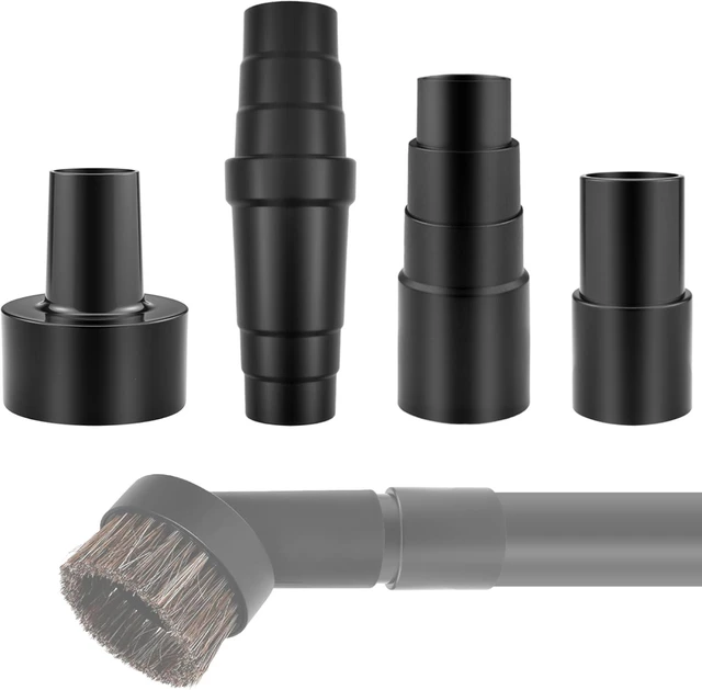 Main image of 4Pcs Universal Vacuum Hose Adapters Kit, for Vacuum Brush Attachment