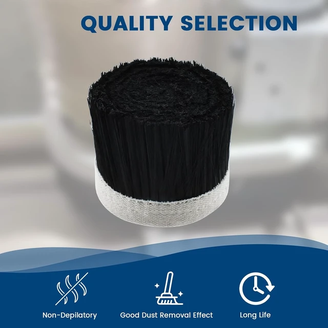 Alt view image 3 of 7 - CNC Vacuum Brush, 1m x 70mm Nylon Dust Shoe Brush