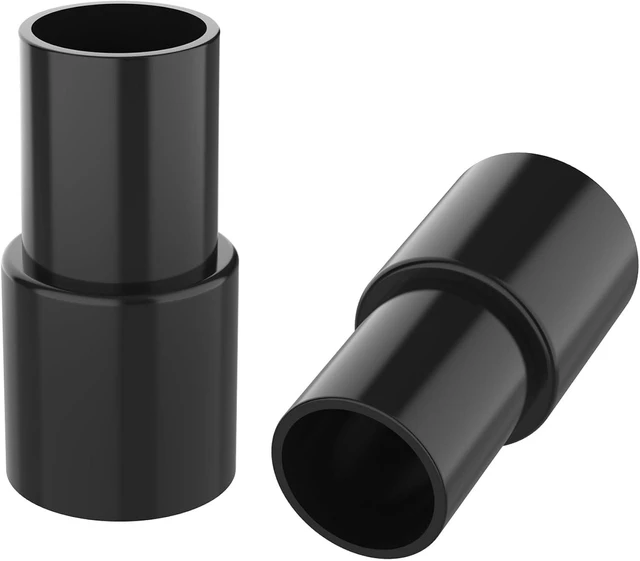 Main image of 2 Pcs Vacuum Hose Adapter, 1-1/4" ID to 1-3/8" OD Vacuum Attachments