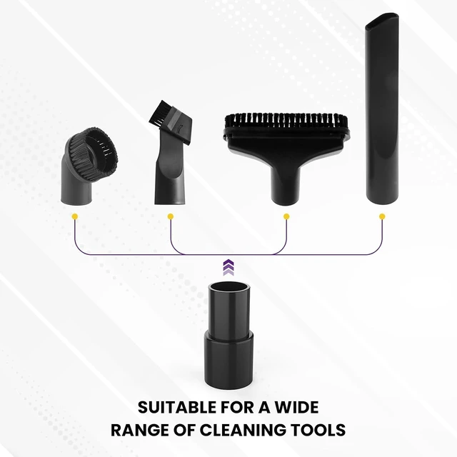 Alt view image 4 of 7 - 2 Pcs Vacuum Hose Adapter, 1-1/4" ID to 1-3/8" OD Vacuum Attachments