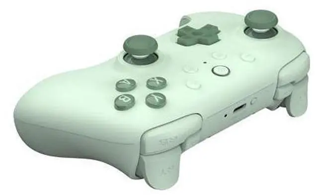 Alt view image 3 of 7 - Ultimate 2C Wireless Controller for Windows PC and Android, with 1000 Hz Polling Rate, Hall Effect Joysticks and Triggers, and Remappable L4/R4 Bumpers (Green)