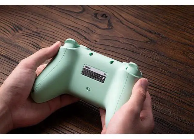 Alt view image 6 of 7 - Ultimate 2C Wireless Controller for Windows PC and Android, with 1000 Hz Polling Rate, Hall Effect Joysticks and Triggers, and Remappable L4/R4 Bumpers (Green)