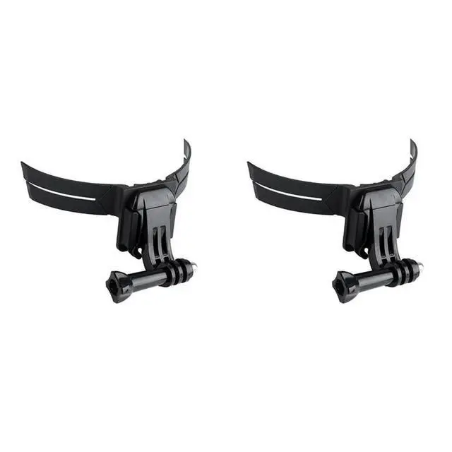 Alt view image 2 of 4 - 2X Motorcycle Helmet Chin Stand Mount Holder For Gopro Hero 10 9 8 7 Action Camera Accessory