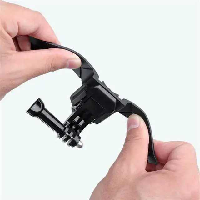 Alt view image 3 of 4 - 2X Motorcycle Helmet Chin Stand Mount Holder For Gopro Hero 10 9 8 7 Action Camera Accessory
