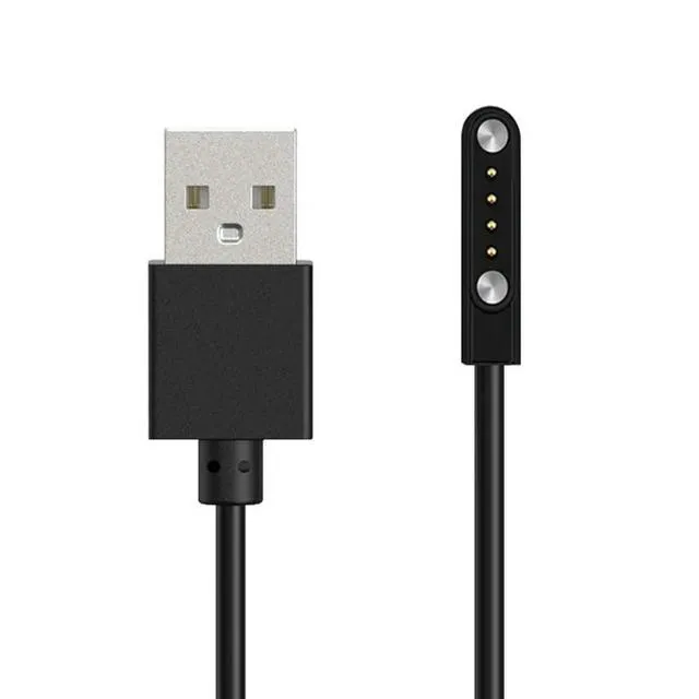 Alt view image 5 of 7 - Magnetic Charging Cable Portable Charge Adapter Line 4pin 9mm 3.0 Space for JEEP P03/MT1 watch Dock Cord Accessory