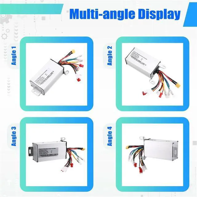 Alt view image 2 of 3 - For YFS Electric ligent Brushless Motor Controller 36V 350W 15A For 8.5 Inch E-Parts