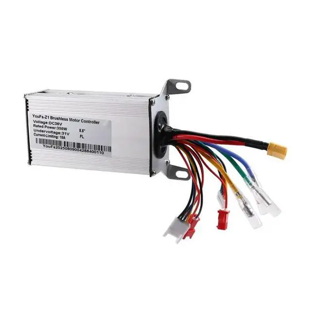 Alt view image 3 of 3 - For YFS Electric ligent Brushless Motor Controller 36V 350W 15A For 8.5 Inch E-Parts