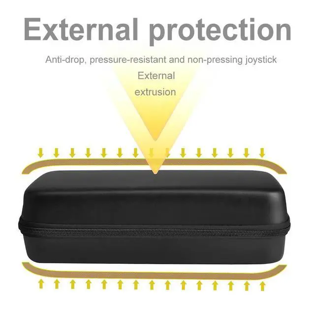 Alt view image 3 of 4 - Hard Shell Case for Legion Go S Handheld Game Console Anti-Drop Travel Case with Mesh Pocket Portable Bag