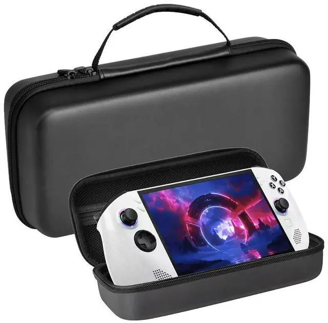 Main image of Hard Shell Case for Legion Go S Handheld Game Console Anti-Drop Travel Case with Mesh Pocket Portable Bag