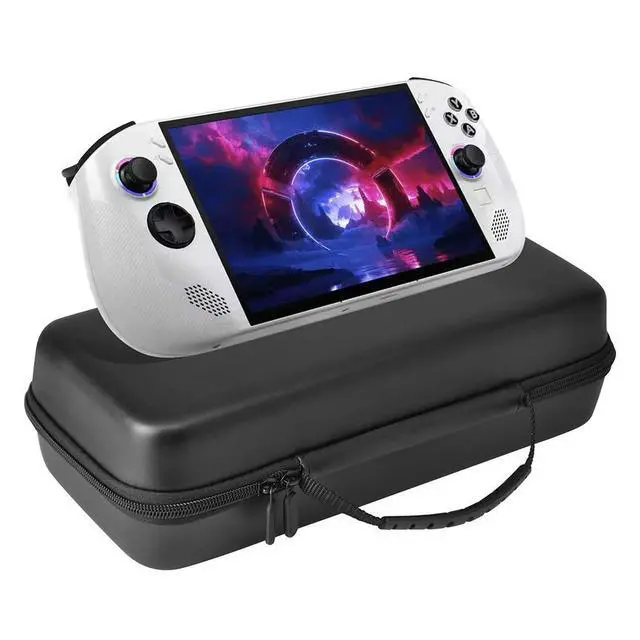 Alt view image 2 of 4 - Hard Shell Case for Legion Go S Handheld Game Console Anti-Drop Travel Case with Mesh Pocket Portable Bag