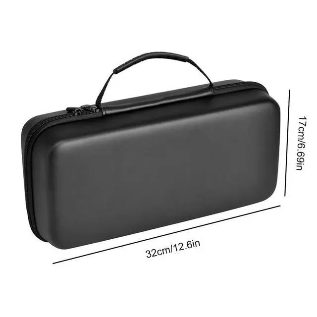Alt view image 4 of 4 - Hard Shell Case for Legion Go S Handheld Game Console Anti-Drop Travel Case with Mesh Pocket Portable Bag