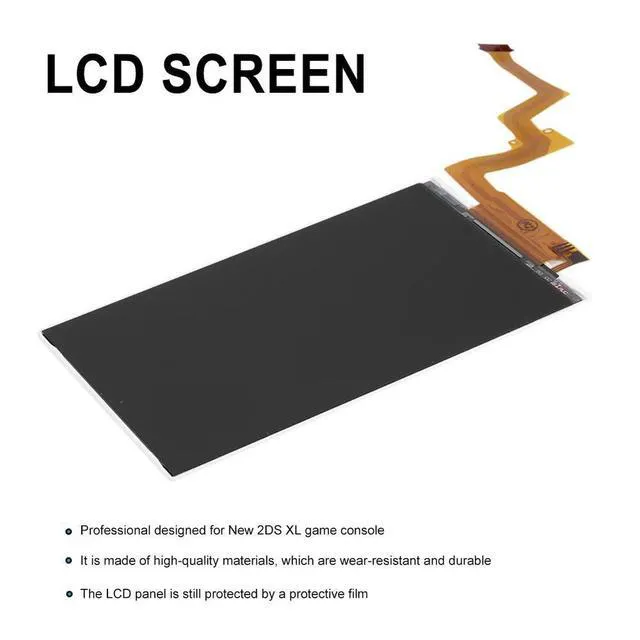 Alt view image 4 of 4 - 1PCS LCD Top Upper Screen Game Console LCD Display Replacement Parts for Nintendo 2DS XL LCD Screen Game Console