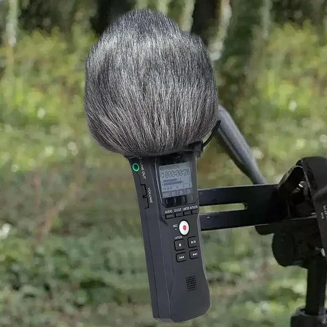Main image of Thick Handhelds Stage Microphones Windscreen Foam for Zoom H1 Recorder Microphone Widely Application Accessories