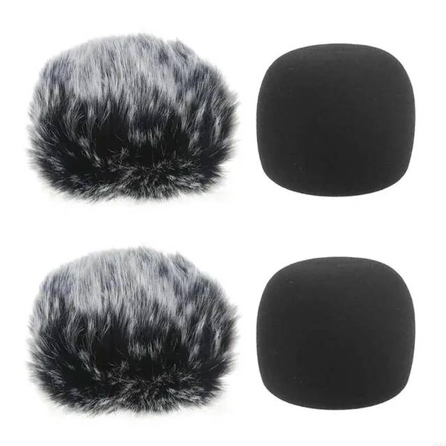 Alt view image 3 of 4 - Thick Handhelds Stage Microphones Windscreen Foam for Zoom H1 Recorder Microphone Widely Application Accessories