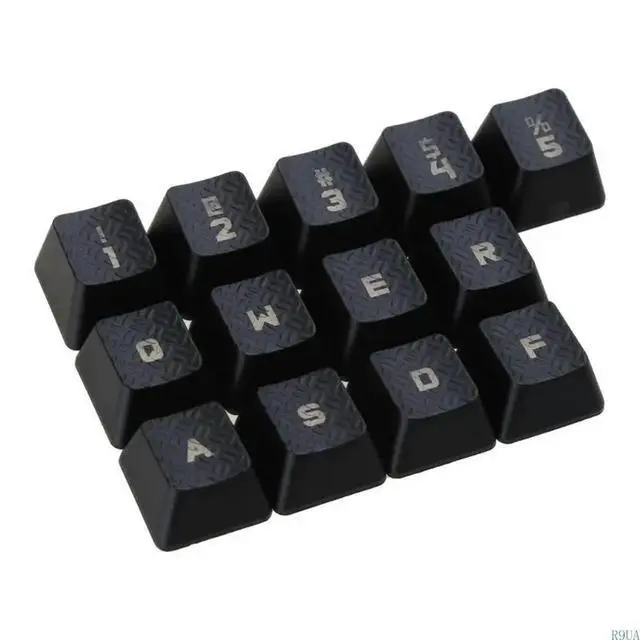 Alt view image 2 of 4 - 13Pcs Backlit Keycap Anti-Slip for Romer-G Switch G910 G810 G413 G310 Mechanical Keyboard Keycap DIY Textured