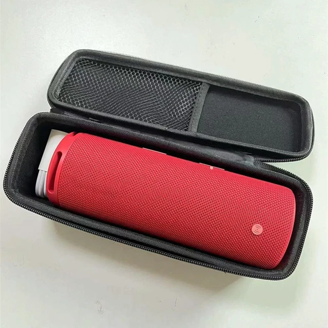 Alt view image 3 of 4 - Nylon Carrying Case with Mesh Pocket Protective Travel Case Travel Carry Bag for Sound Joy Bluetooth-Compatible Speaker