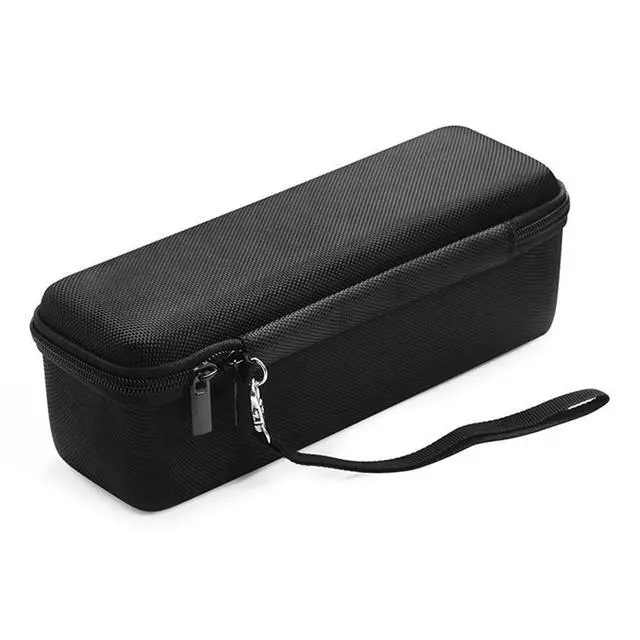 Alt view image 4 of 4 - Nylon Carrying Case with Mesh Pocket Protective Travel Case Travel Carry Bag for Sound Joy Bluetooth-Compatible Speaker