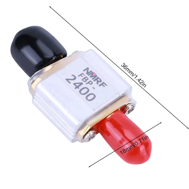 Alt view image 4 of 4 - FBP-2400 Passband Bandpass Filter SMA 2.4G 2450Mhz Anti Interference Narrowband Filter for Bluetooth-Compatible Zigbee