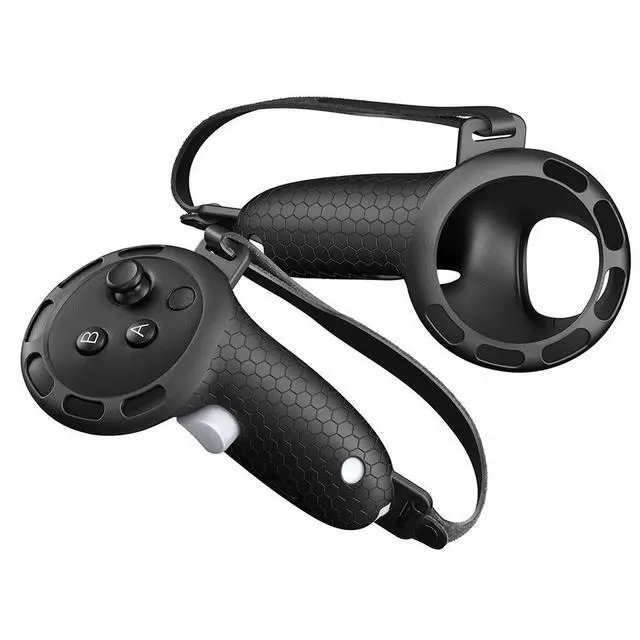 Alt view image 4 of 4 - Silicone Controller Extended Grips Cover Non-Slip Grips Cover Controller Grip Cover for Quest 3S/Quest 3 VR Accessories