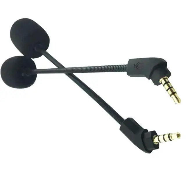 Alt view image 7 of 7 - Replacement Game Mics Microphone Boom 3.5mm for HyperX Cloud Revolver S Microphone PC Gaming Headsets Mic Boom Accessory