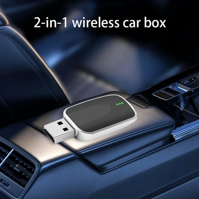 Alt view image 4 of 5 - Wireless CarPlay Android Auto Adapter Mini Carplay&Auto Box Dongle Convert Wired To Wireless Auto Connect for Factory Wired Cars