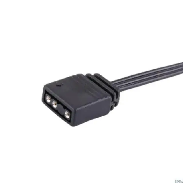 Alt view image 3 of 7 - for RGB To Standard ARGB 4-Pin 5V Adapter Connector RGB Cable 25cm