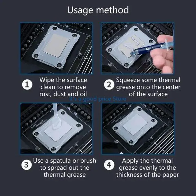 Alt view image 5 of 5 - MX4 Paste Advanced Cooling Grease Compound 8g Enhances Heat Management In Electronics Cpu Gpu Cooling MX-4