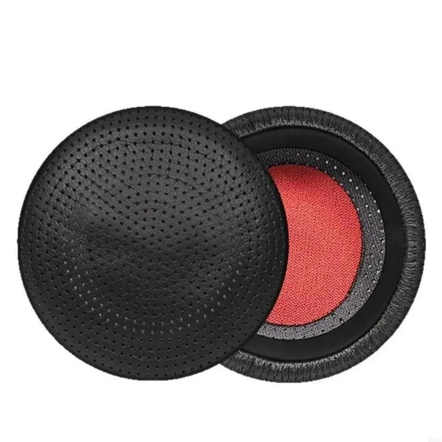 Alt view image 5 of 7 - Replacement Ear Cushions for Blackwire C3225 C3215 B825 C510 C520 C710 C720 Headsets Protein Leather Ear Pad Earmuff