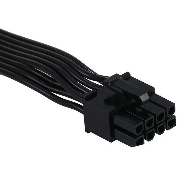 Alt view image 4 of 7 - 6Pcs PCI Express 8Pin To Dual 6+2Pin Power Supply Cable Pcie 8 Pin 1 To 2 Spliter Cable For RM/HX/CX-M Series