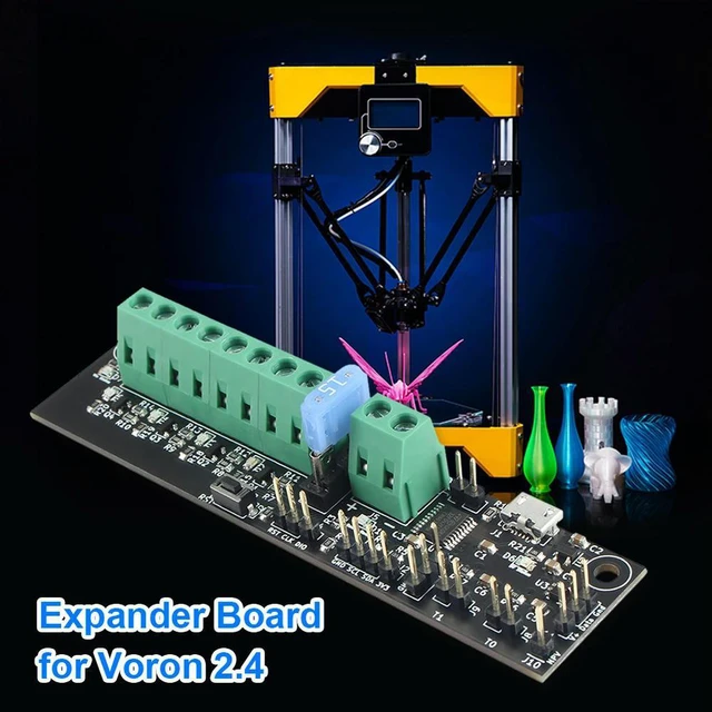Alt view image 3 of 7 - Klipper Expander Expansion Board Expander Module 3D Printer Parts for Voron 2.4 Voron2 V2.4 3D Printer DIY Parts