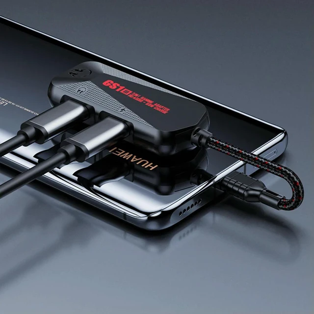 Alt view image 6 of 7 - 3-in-1 Mobile Gaming Sound Card Type-C To 3.5mm Gaming Phone Audio Board Nylon Portable 24Bit 96Hz Hi-Res Accessories