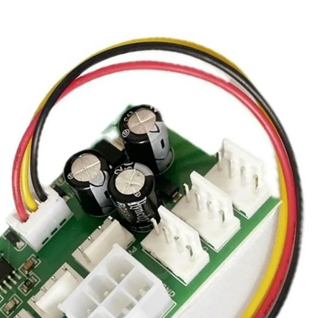 Alt view image 2 of 4 - DC12V Fan Speed Controller 3/4-Wire PWM Fan Controller Board 8-Way High Power Standby 0.015A 25khz for Computer Case Fan