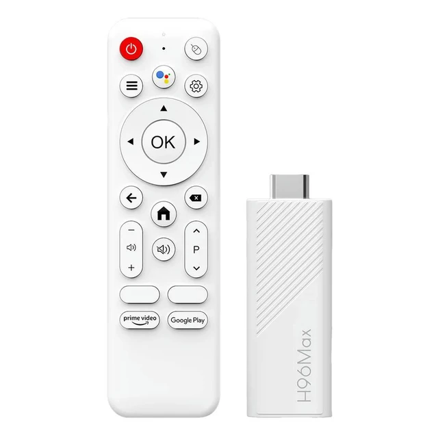Alt view image 5 of 7 - H96 MAX H313 mini TV Stick Android14 Quad Core 6 BT5.0 4K@60fps ATV Launcher Google Voice Assistant Media Player AI TV SticK