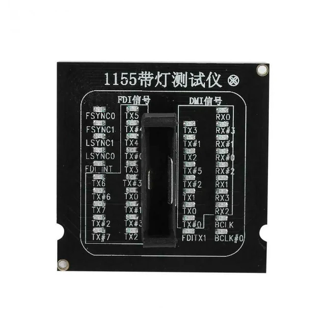 Alt view image 3 of 6 - Desktop Motherboard CPU Tester Test Card with LED Light for 1155