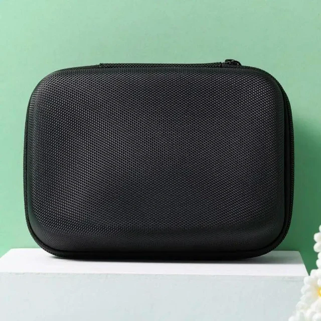 Alt view image 4 of 4 - Shockproof Earbud Case Hard EVA Earphone Carrying Case Cable Organizers Bags Universal Protective Bag