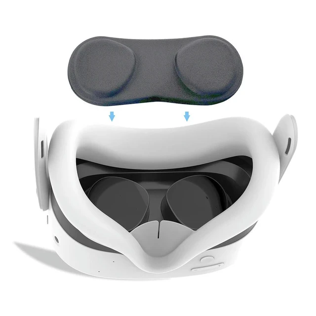 Main image of Lens Protective Cover Anti-Scratch Lens Cap Replacement VR Lens Protector for Quest 3S/3/2/Pico4 Ultra VR Accessories