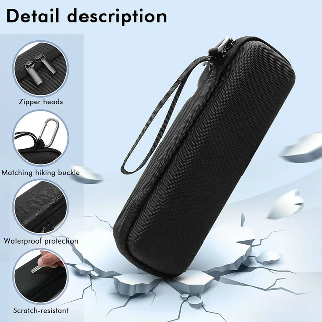 Alt view image 3 of 3 - Hard EVA Protect Box Cover Pouch Bag for Anker 737 Power Bank (PowerCore 24K)24000mAh Anti-scratch Bag with Rope