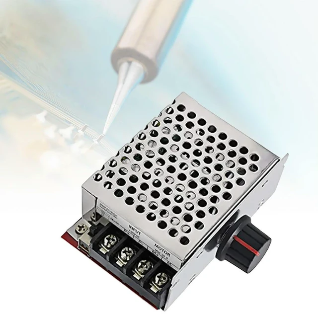 Alt view image 4 of 4 - 7-70V PWM DC 30A Variable Speed Regulator Governor Switch High Power Motor Speed Control Regulator Motor Speed Controller