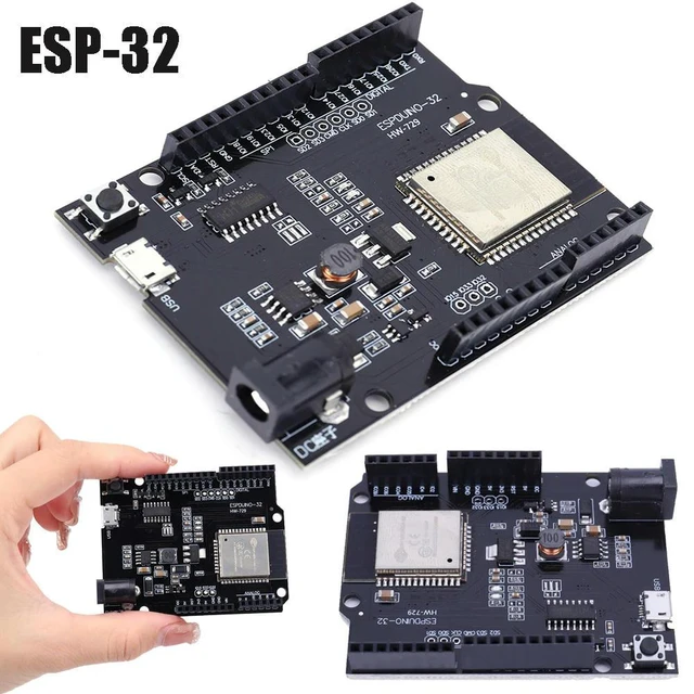 Alt view image 2 of 3 - ESP32 Development Board ESP-32 Bluetooth 4MB Flash DC 5V-12V Board Module CH340 CH340G Development Board For Board