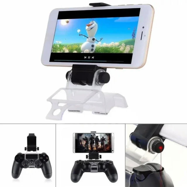 Alt view image 4 of 4 - Mobile Phone Clip Clamp Mount Holder For PS4 Game Controller