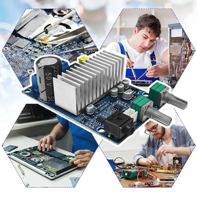 Alt view image 3 of 4 - TPA3116 Subwoofer Amplifier Board TPA3116D2 Audio Power Amplifiers Support 100W Bass Output