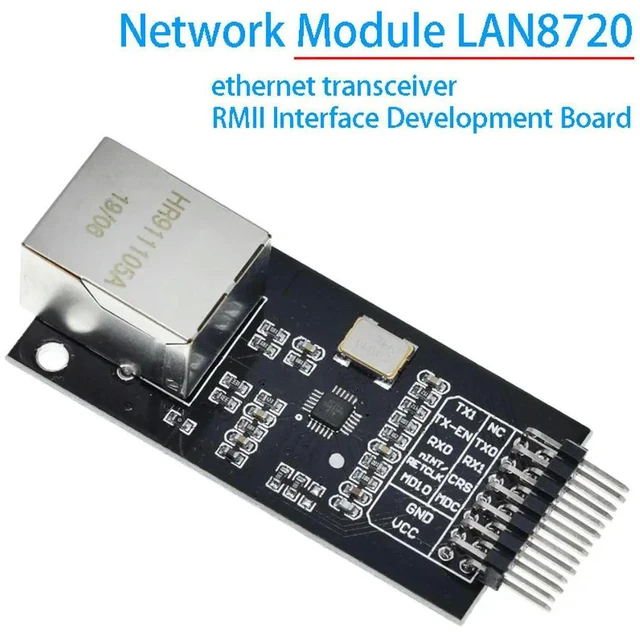 Main image of LAN8720 Module Network Module Ethernet Transceiver RMII Interface Development Board