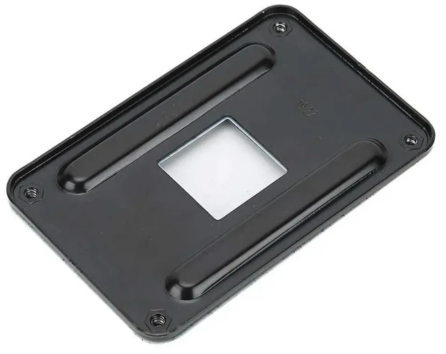 Main image of AM4 Backplane, CPU Heatsink Bracket Backplane Backplate Back Sheet Iron Plate for AM4, AM4 Backplane Back Black