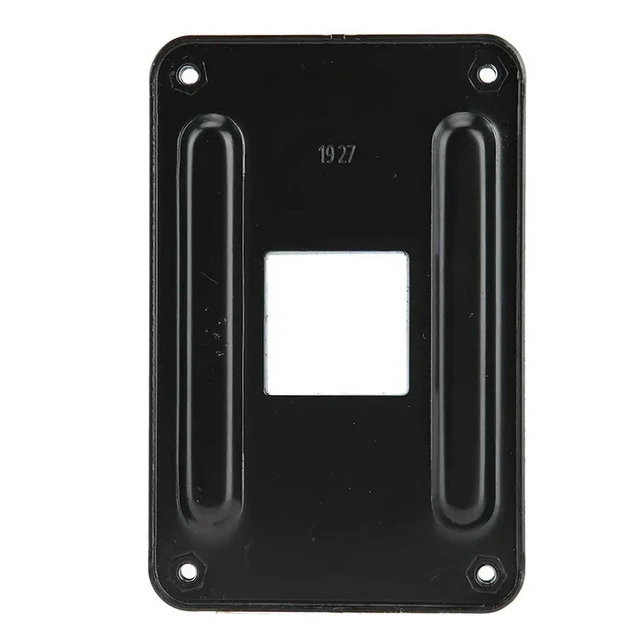 Alt view image 3 of 3 - AM4 Backplane, CPU Heatsink Bracket Backplane Backplate Back Sheet Iron Plate for AM4, AM4 Backplane Back Black